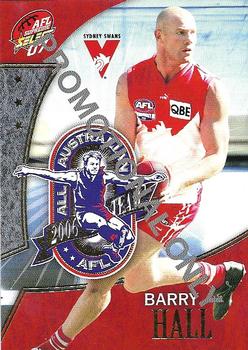 2007 Select AFL Supreme - Promos #AA11 Barry Hall Front